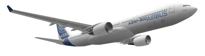 Airbus-A330-300 3D photo
