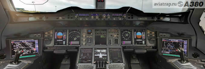 Airbus A380 cockpit