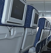 Boeing-777-200er Эконом-класс мониторы