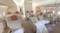 Салон эконом-класс A340-600