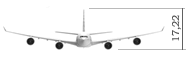 A340-600 высота