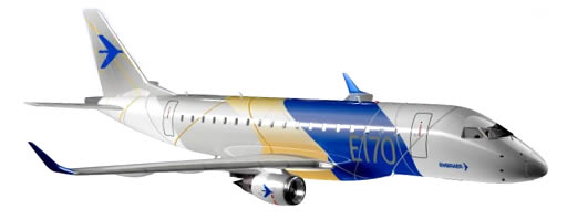 Embraer 170 3D model