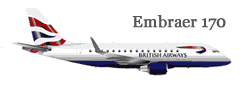 British Airways Embraer 170