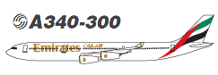 Emirates A340-300