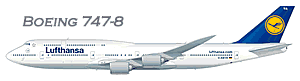 Lufthansa Boeing 747-8