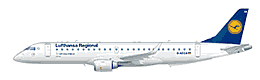 Lufthansa-Embraer ERJ 190