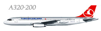 Турецкие авиалинии Аэробус A320-200