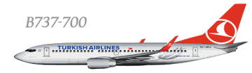 Turkish Airlines Боинг 737-700