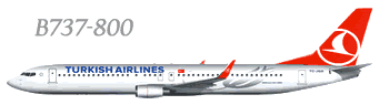 Turkish Airlines Boeing B737-800