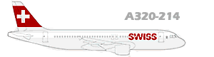 Arbus A320-214 Swiss Air